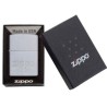 ENCENDEDOR ZIPPO SCROLL CROMADO SATINADO
