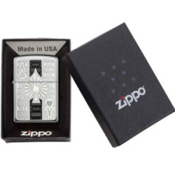 ENCENDEDOR ZIPPO CROMADO ACE