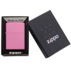 ENCENDEDOR ZIPPO REGULAR ROSADO MATE