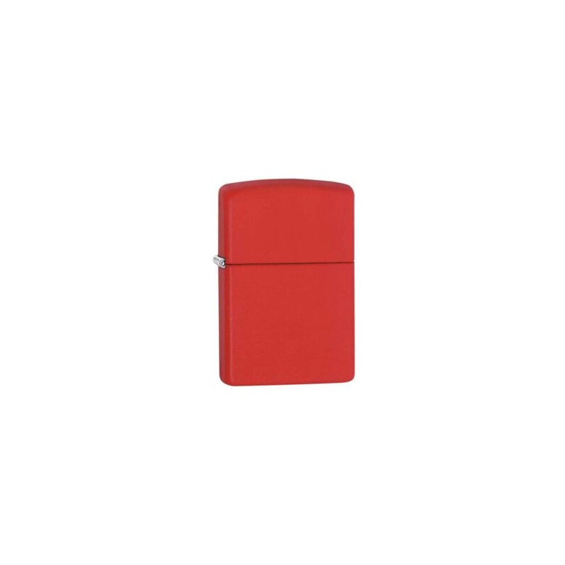 ENCENDEDOR ZIPPO ROJO MATE