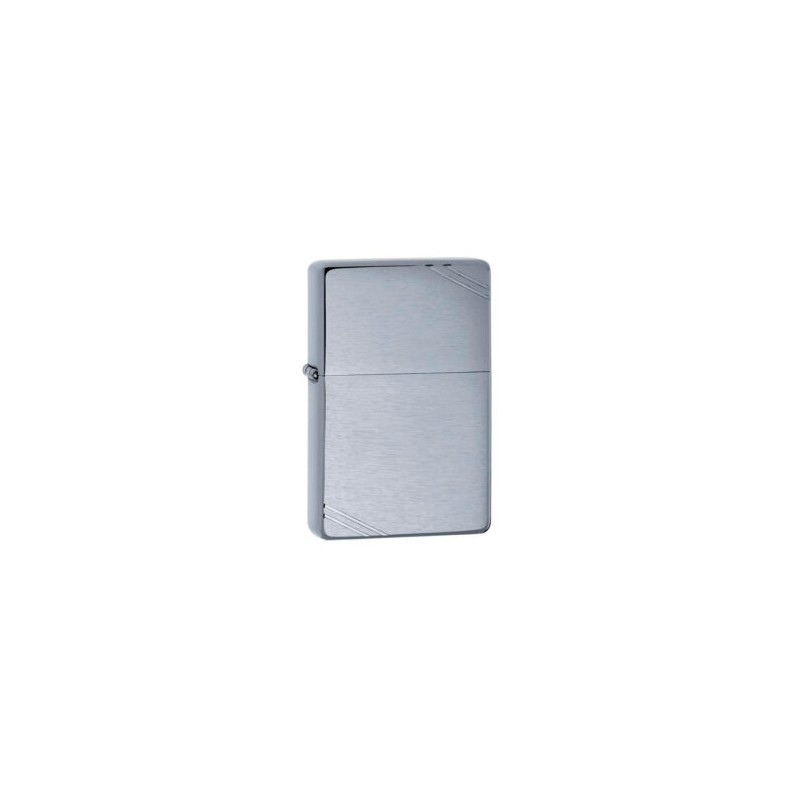 ENCENDEDOR ZIPPO CROMADO MATE VINTAGE
