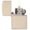 ENCENDEDOR ZIPPO CREMA MATE