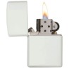 ENCENDEDOR ZIPPO BLANCO MATE