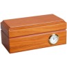 HUMIDOR TRAVEL PARA 12 PUROS EN COLOR CEDRO