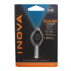 MINI LINTERNA INOVA CON LUZ AZUL