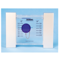 TERMOMETRO LIQUIDO BASE COLOR PLATA