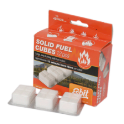 CAJA CON 12 PASTILLAS DE ALCOHOL SOLIDO PARA MAQUINAS WILESCO