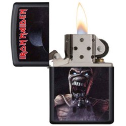 ENCENDEDOR ZIPPO NEGRO IRON MAIDEN